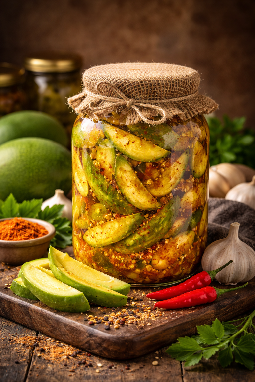 Sweet & Sour Pickled Mango